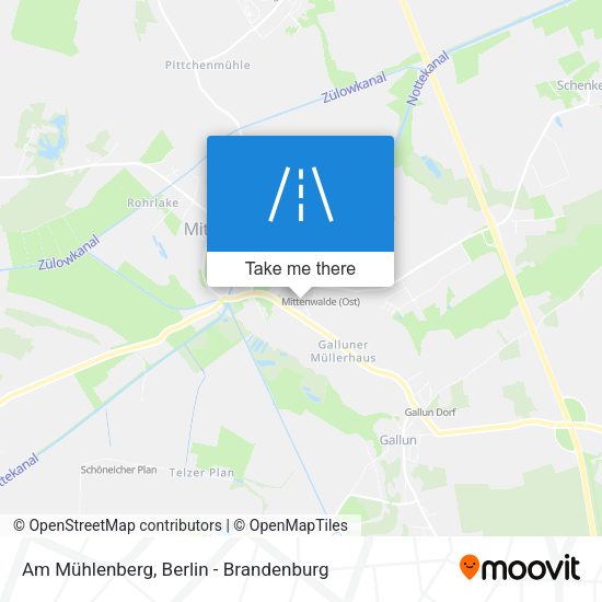 Am Mühlenberg map