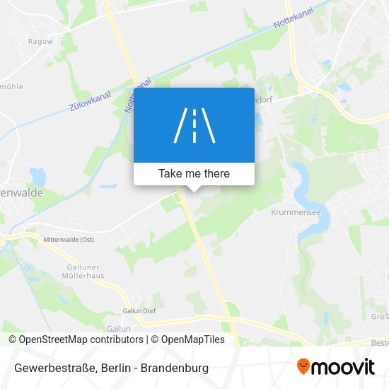 Gewerbestraße map