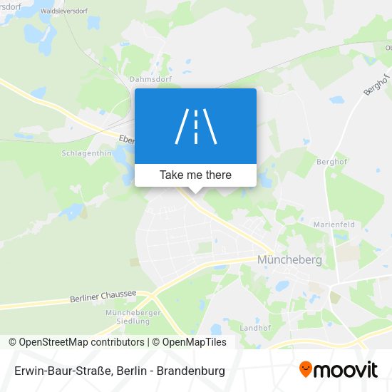 Erwin-Baur-Straße map