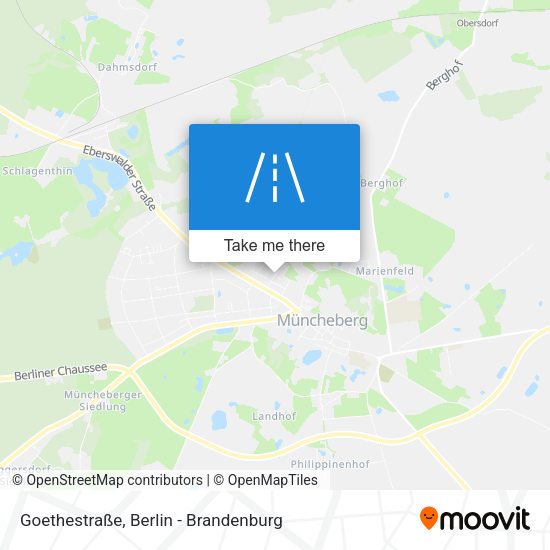 Goethestraße map