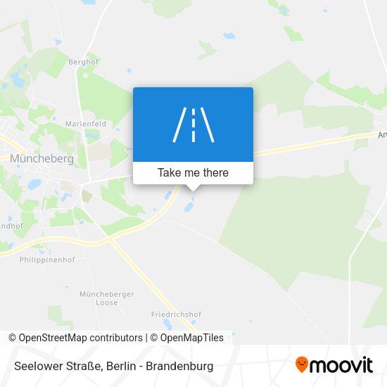 Seelower Straße map