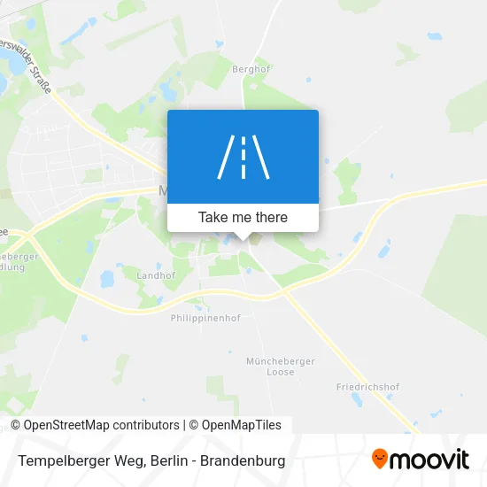Карта Tempelberger Weg
