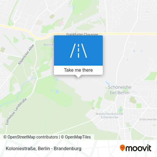 Koloniestraße map