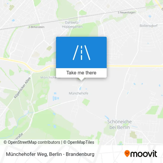 Карта Münchehofer Weg