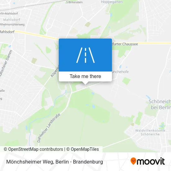Карта Mönchsheimer Weg