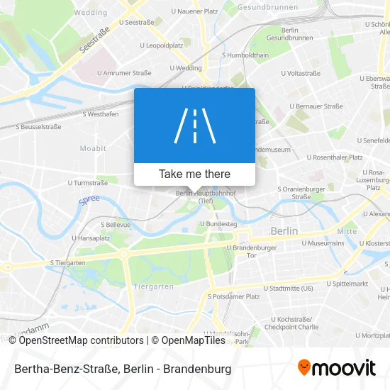 Карта Bertha-Benz-Straße