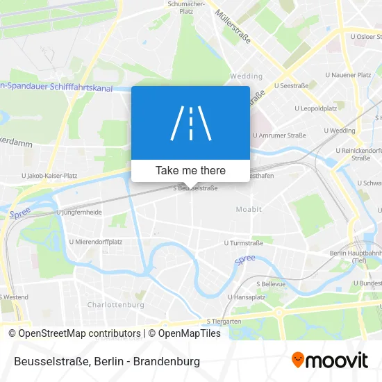 Beusselstraße map