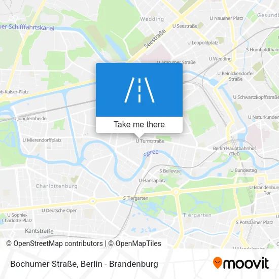 Карта Bochumer Straße