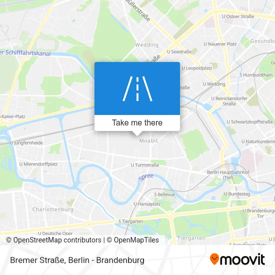 Карта Bremer Straße