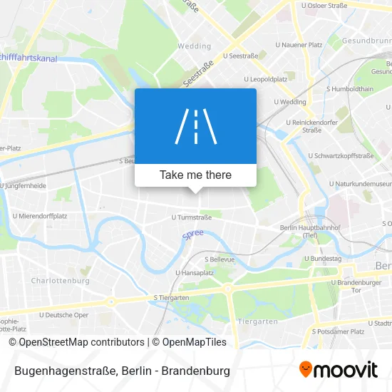 Карта Bugenhagenstraße