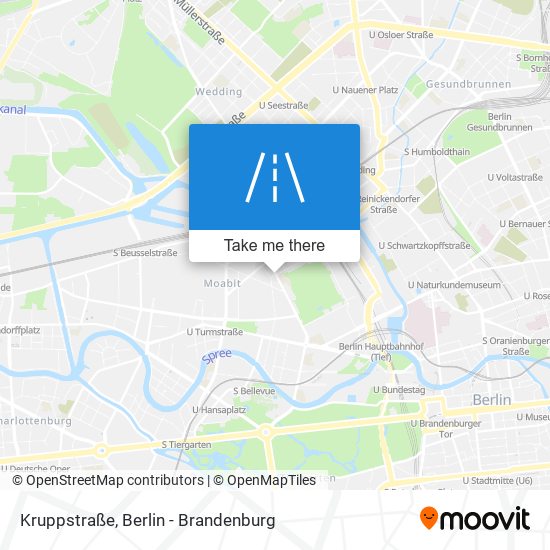 Kruppstraße map