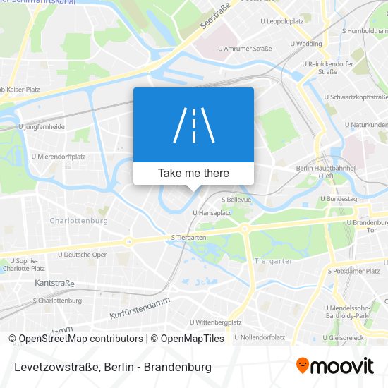 Levetzowstraße map