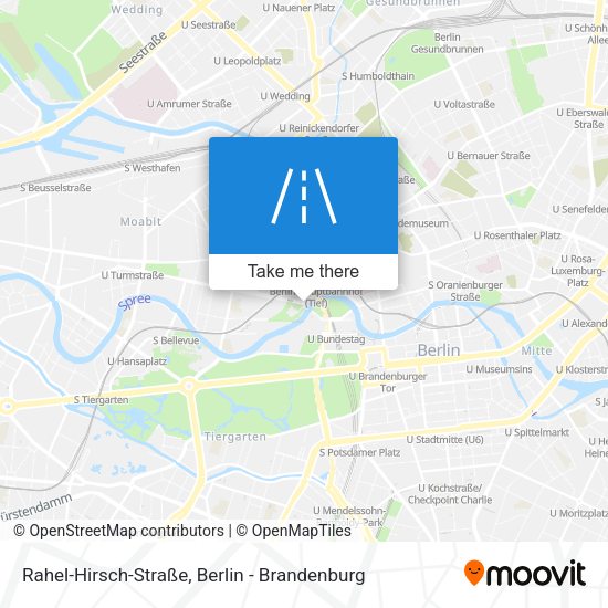 Rahel-Hirsch-Straße map