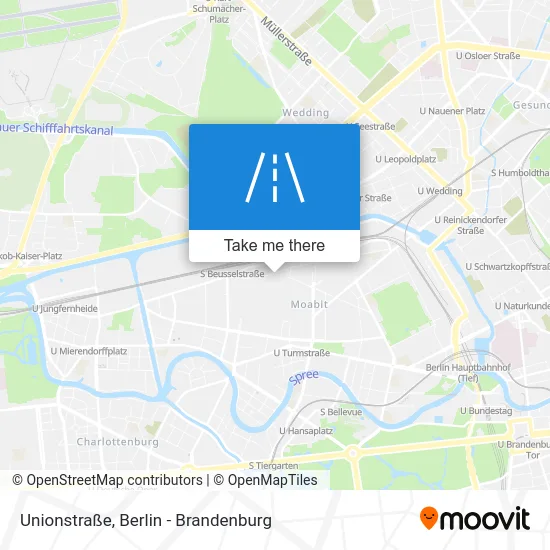 Unionstraße map