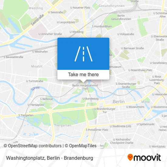 Карта Washingtonplatz