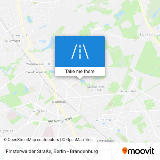 Finsterwalder Straße map
