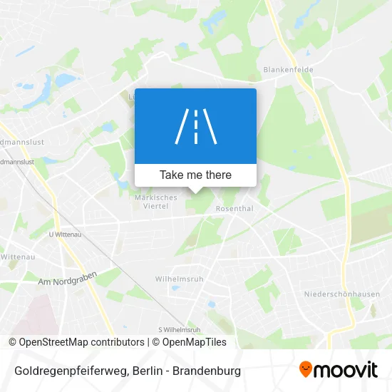 Карта Goldregenpfeiferweg