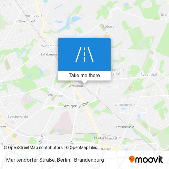 Markendorfer Straße map