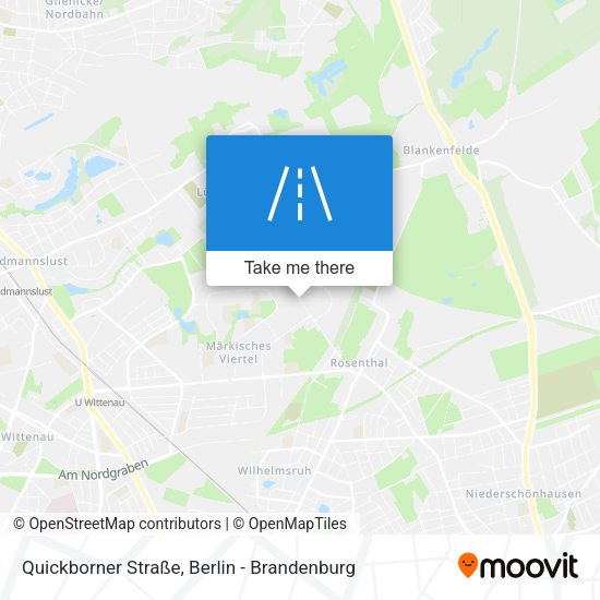 Quickborner Straße map