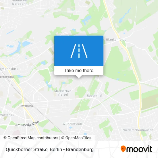 Карта Quickborner Straße