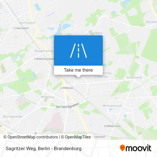 Карта Sagritzer Weg