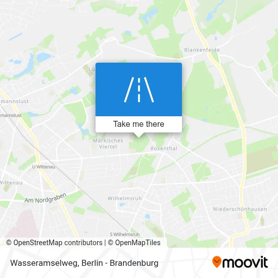 Wasseramselweg map