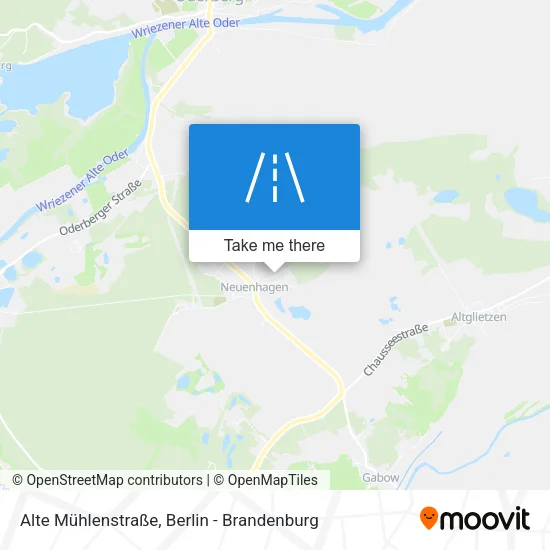 Карта Alte Mühlenstraße