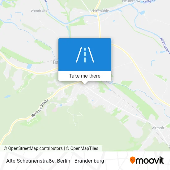 Карта Alte Scheunenstraße