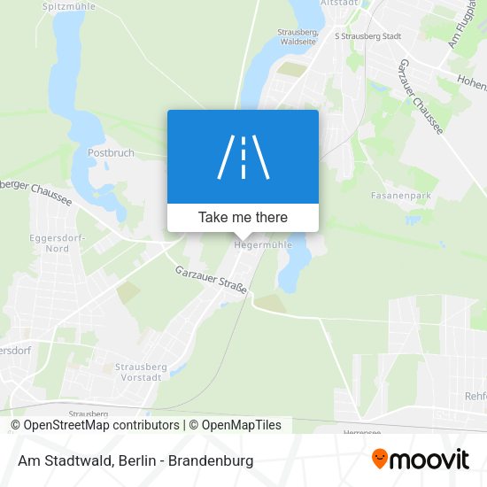 Am Stadtwald map