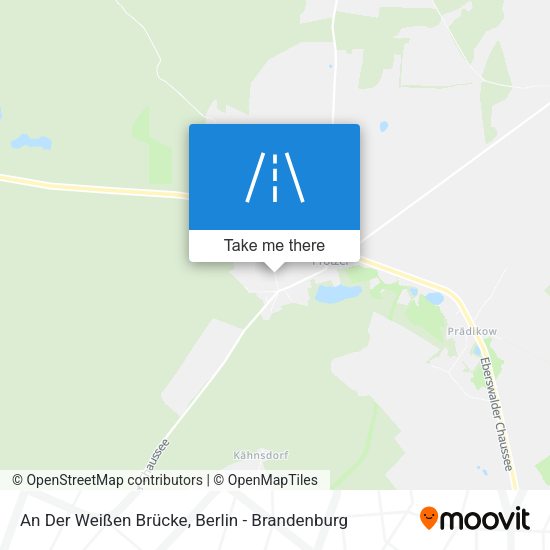 An Der Weißen Brücke map