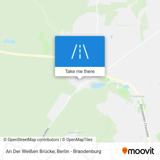 Карта An Der Weißen Brücke