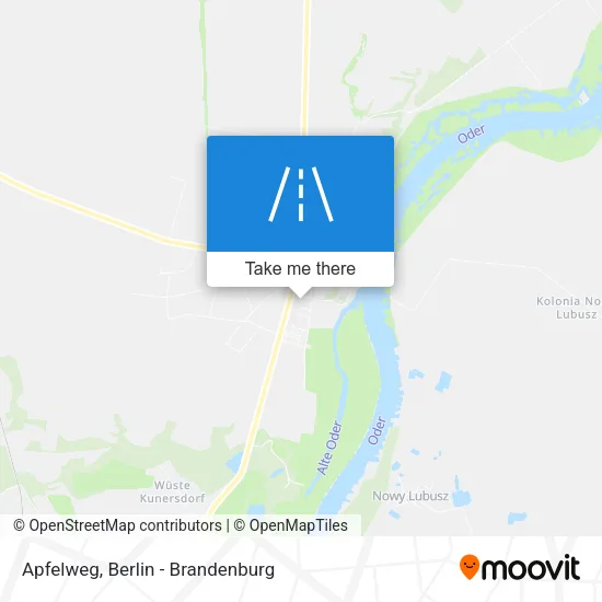 Карта Apfelweg