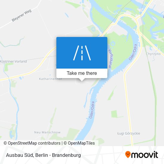 Ausbau Süd map