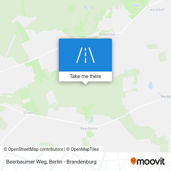 Beerbaumer Weg map