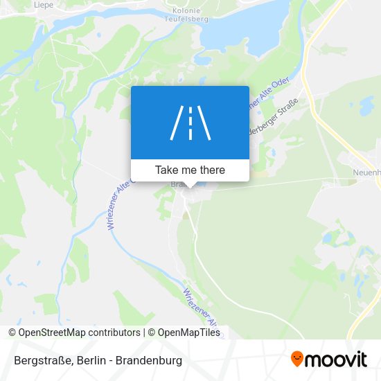 Bergstraße map