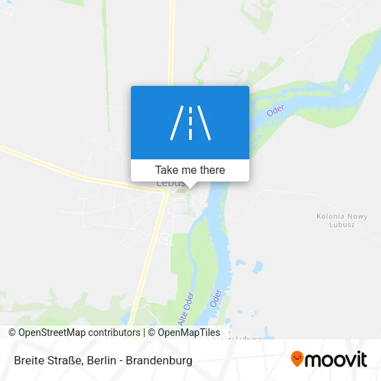 Карта Breite Straße