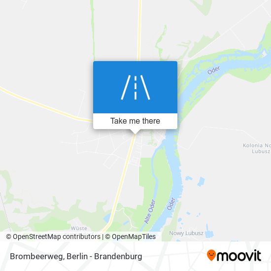 Brombeerweg map