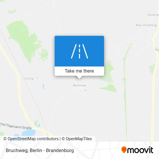 Bruchweg map