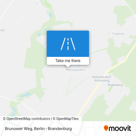 Brunower Weg map