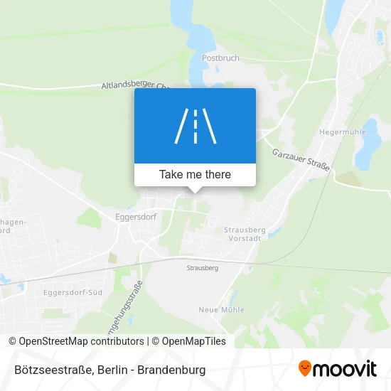 Карта Bötzseestraße