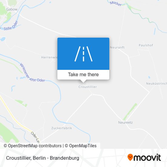 Croustillier map