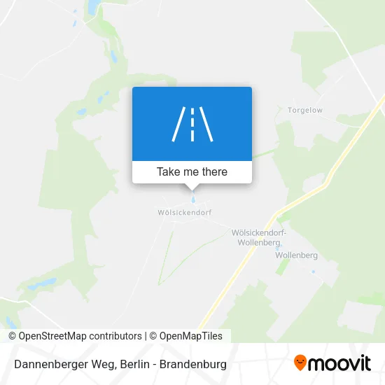 Карта Dannenberger Weg
