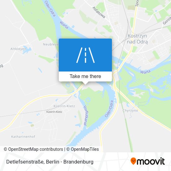 Detlefsenstraße map