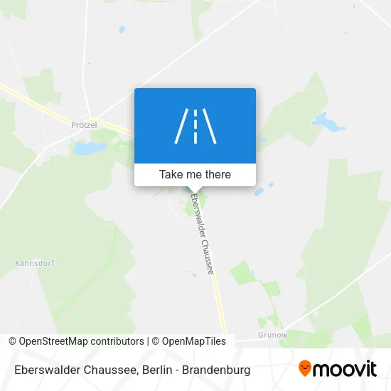Карта Eberswalder Chaussee