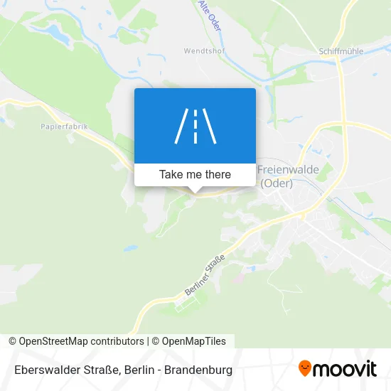 Карта Eberswalder Straße