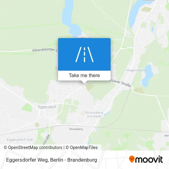 Карта Eggersdorfer Weg