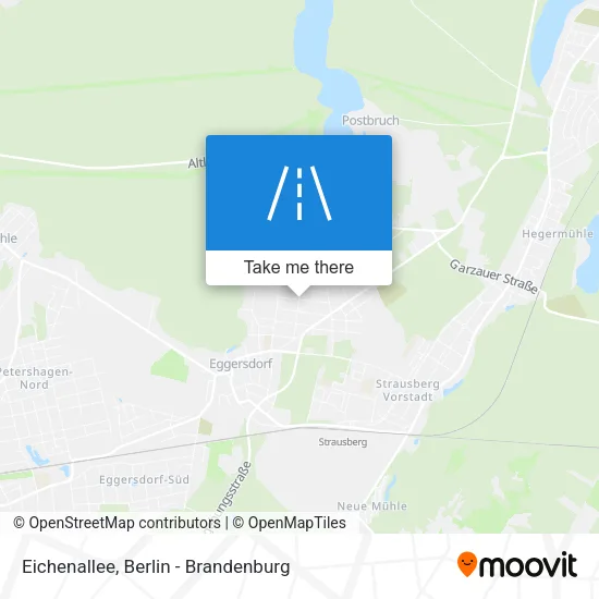 Карта Eichenallee