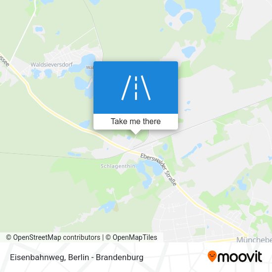Eisenbahnweg map