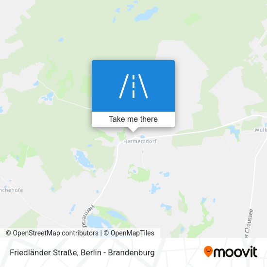 Friedländer Straße map