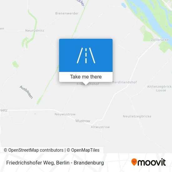 Карта Friedrichshofer Weg